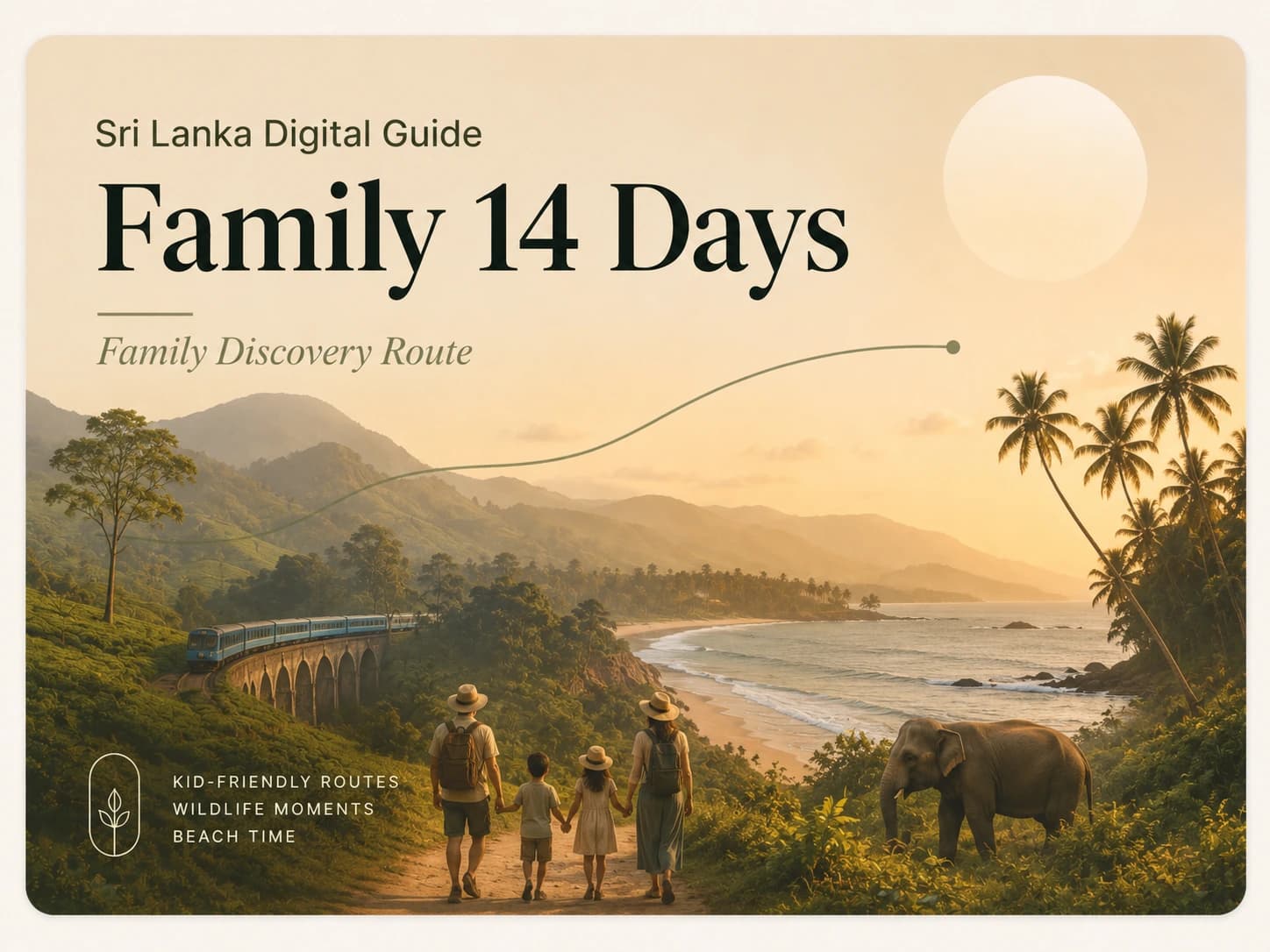 Family Discovery Route — 14 days Sri Lanka itinerary guide