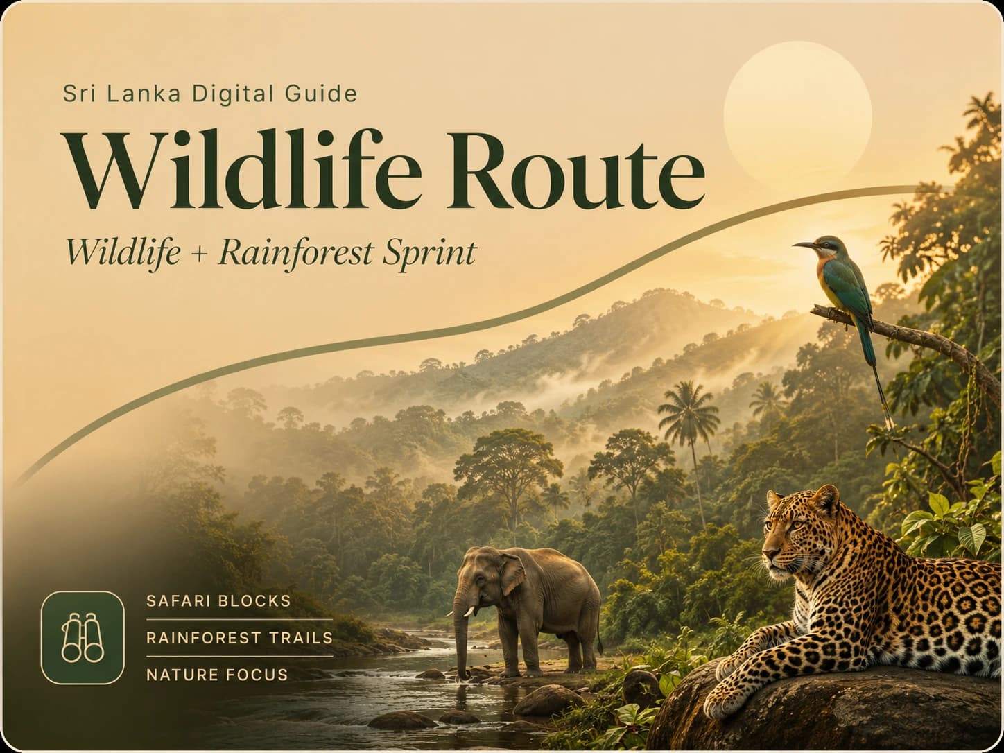 Wildlife + Rainforest Sprint cover