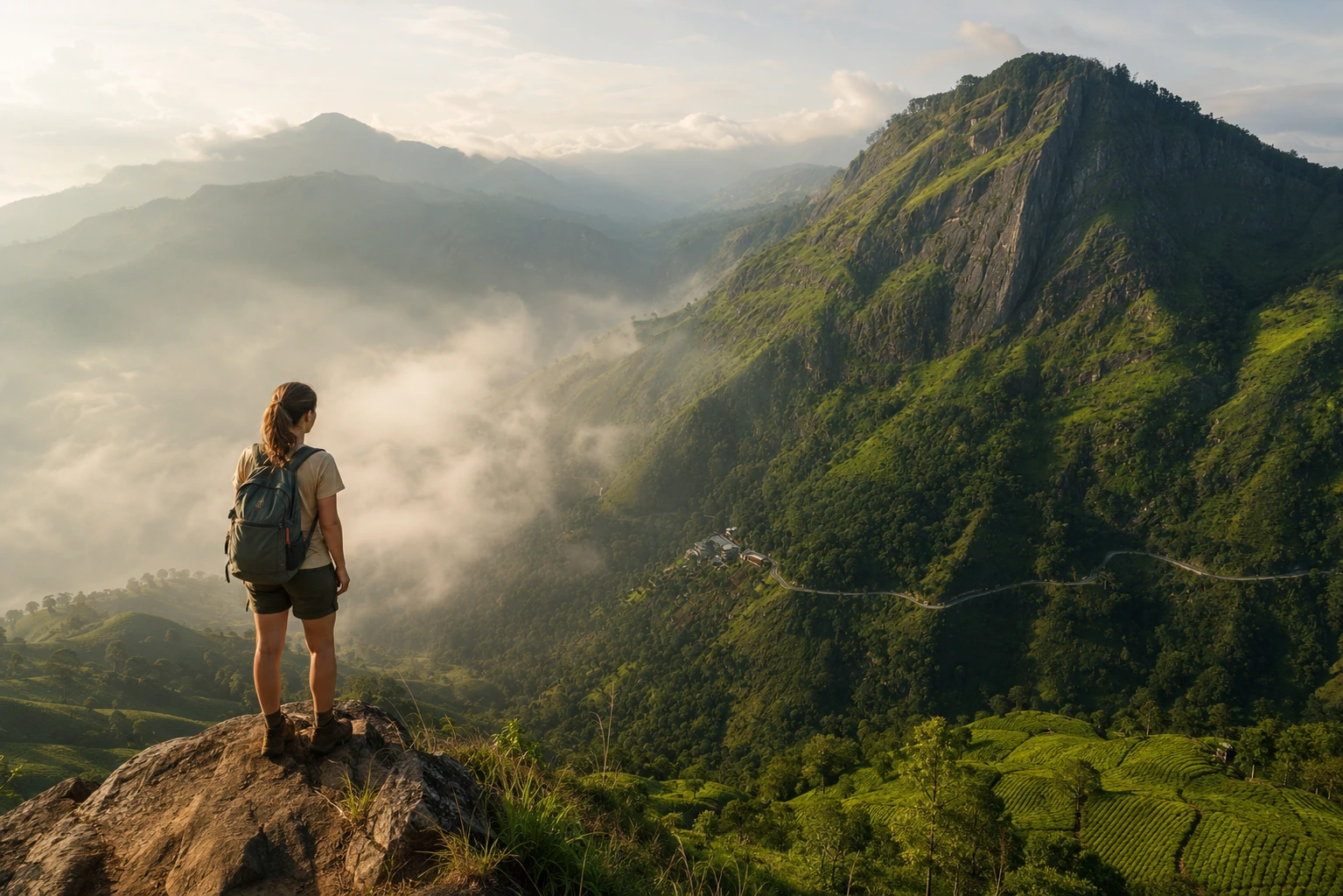 Travel scenery of Adventure