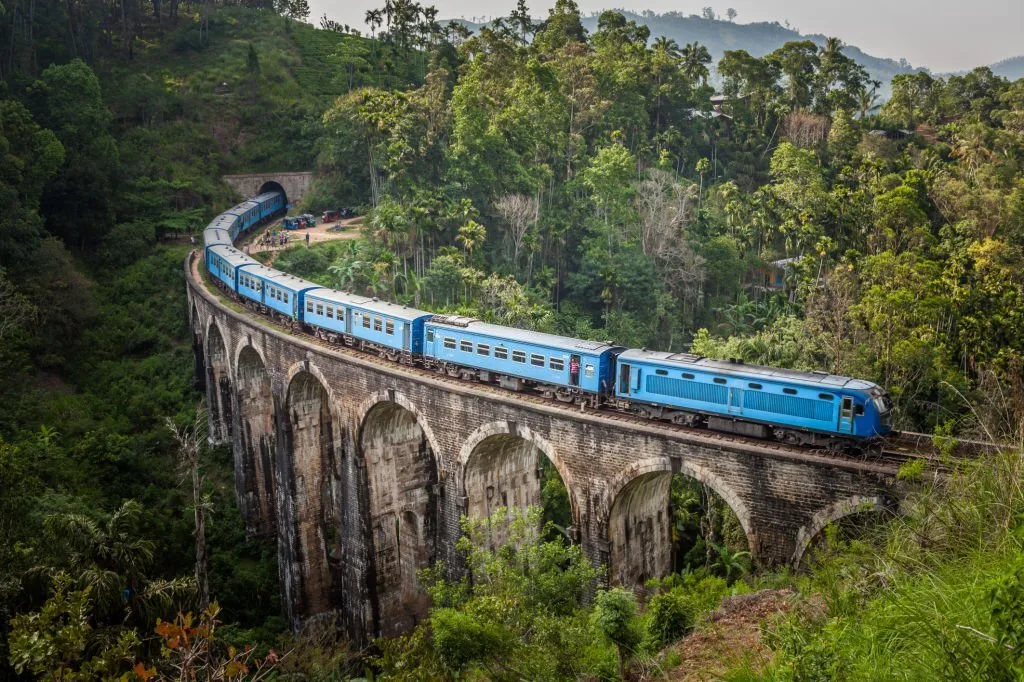 Travel scenery of Nine Arch Bridge, Ella